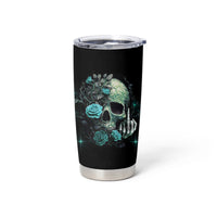 Fresh Out Of F Skull Rose Tumbler Cup - Wonder Print Shop
