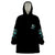 Fresh Out Of F Skull Rose Wearable Blanket Hoodie - Wonder Print Shop
