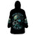 Fresh Out Of F Skull Rose Wearable Blanket Hoodie - Wonder Print Shop