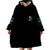 Fresh Out Of F Skull Rose Wearable Blanket Hoodie - Wonder Print Shop
