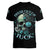 Fresh Out Of F Skull Rose Women V Neck T Shirt - Wonder Print Shop