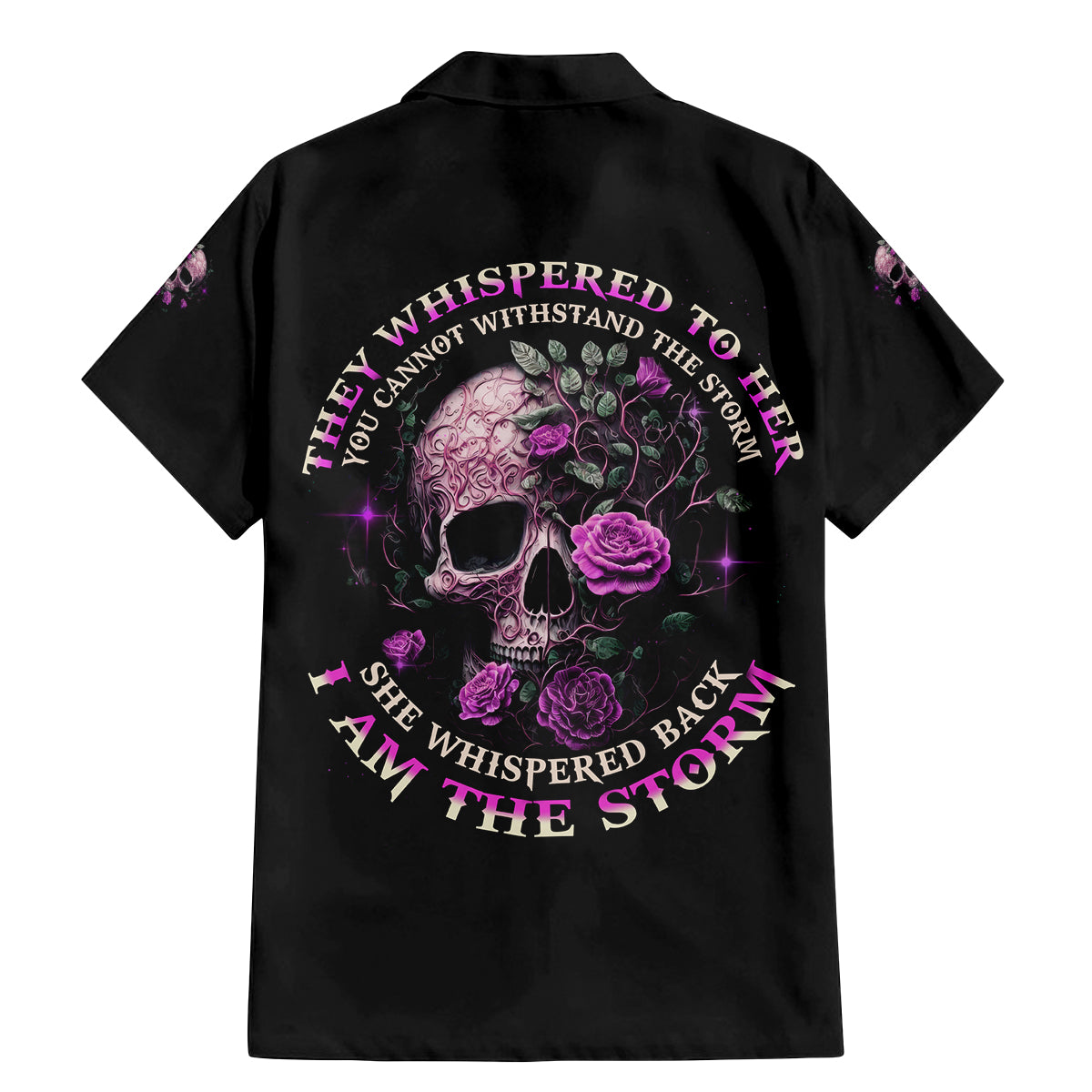 I Am The Storm Rose Family Matching Mermaid Dress and Hawaiian Shirt - Wonder Print Shop