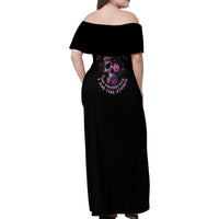 I Am The Storm Rose Family Matching Off Shoulder Maxi Dress and Hawaiian Shirt - Wonder Print Shop