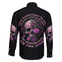 I Am The Storm Rose Family Matching Off Shoulder Short Dress and Hawaiian Shirt - Wonder Print Shop