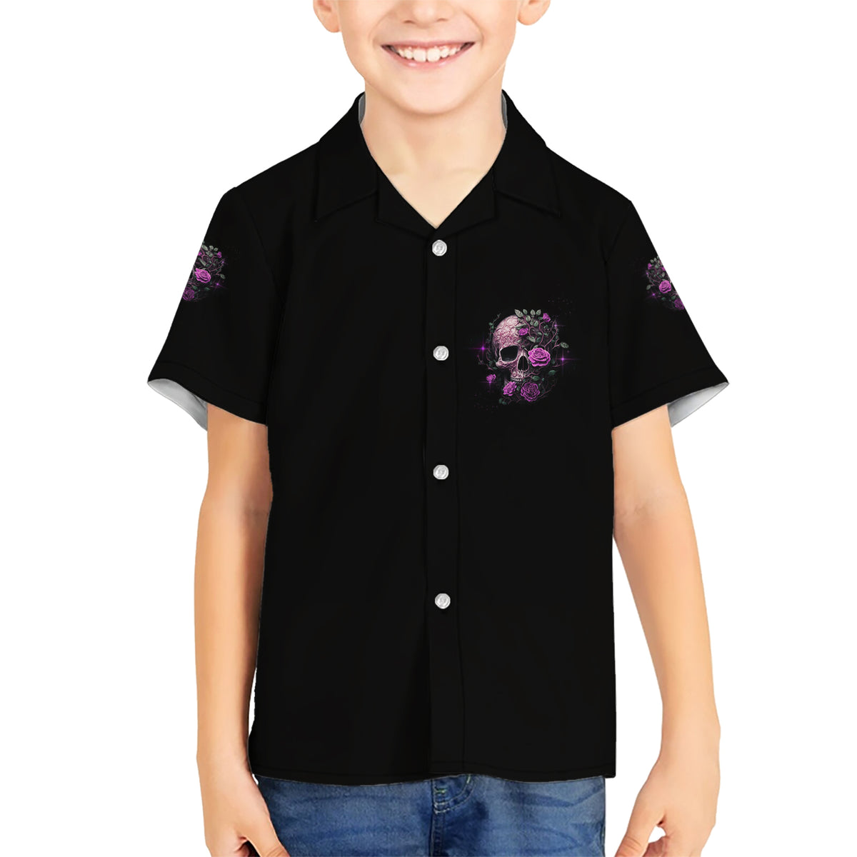 I Am The Storm Rose Family Matching Short Sleeve Bodycon Dress and Hawaiian Shirt - Wonder Print Shop