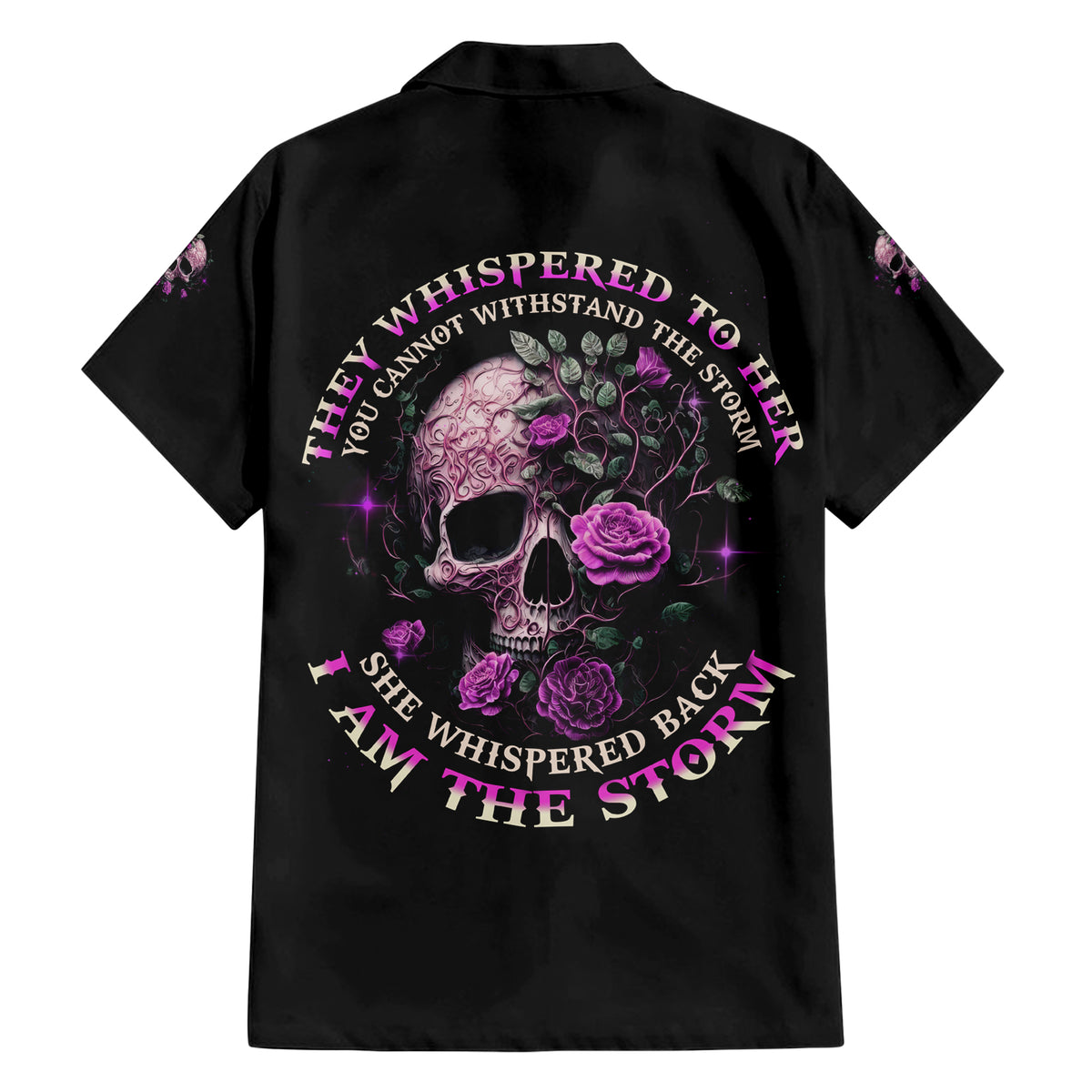 I Am The Storm Rose Hawaiian Shirt - Wonder Print Shop