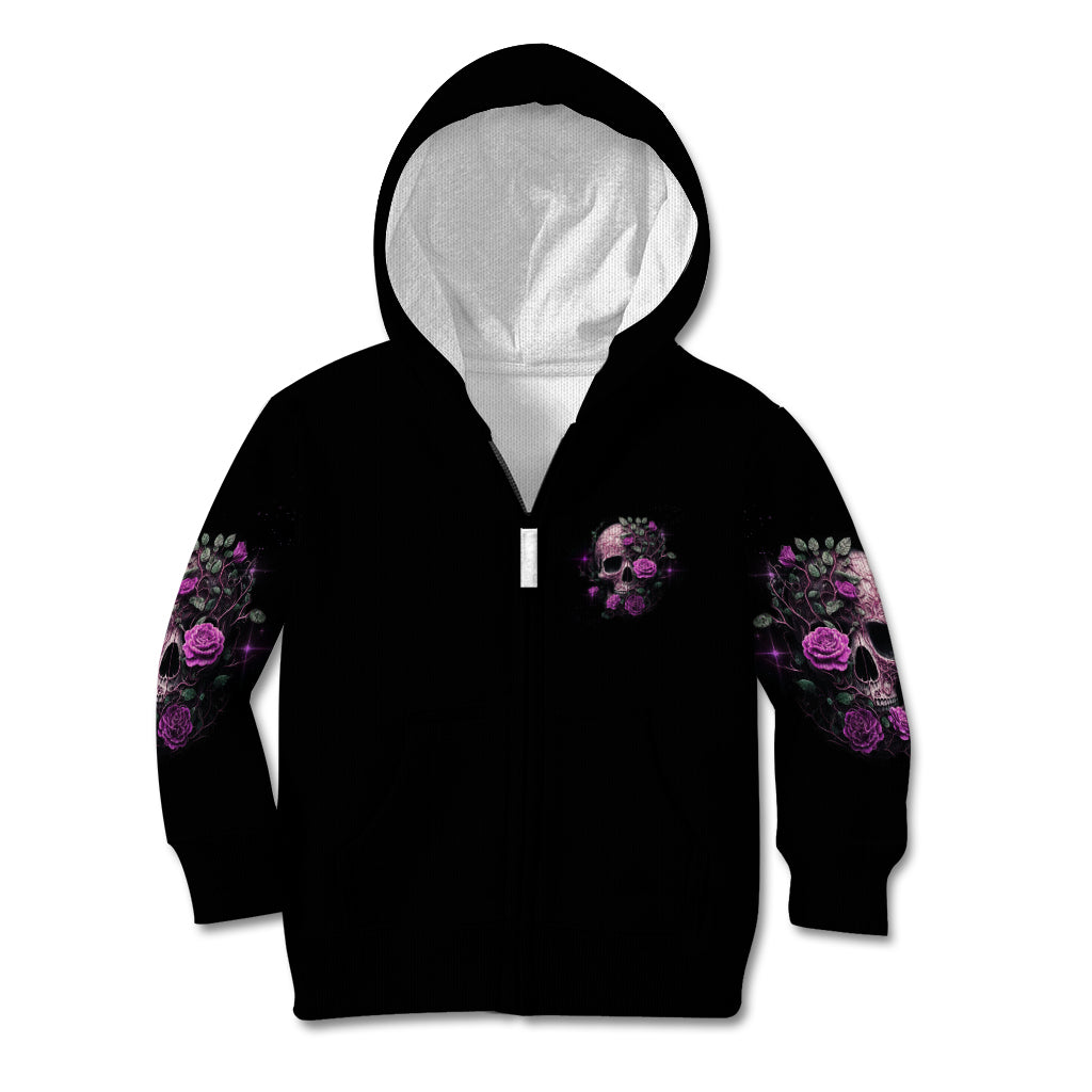 I Am The Storm Rose Kid Hoodie - Wonder Print Shop