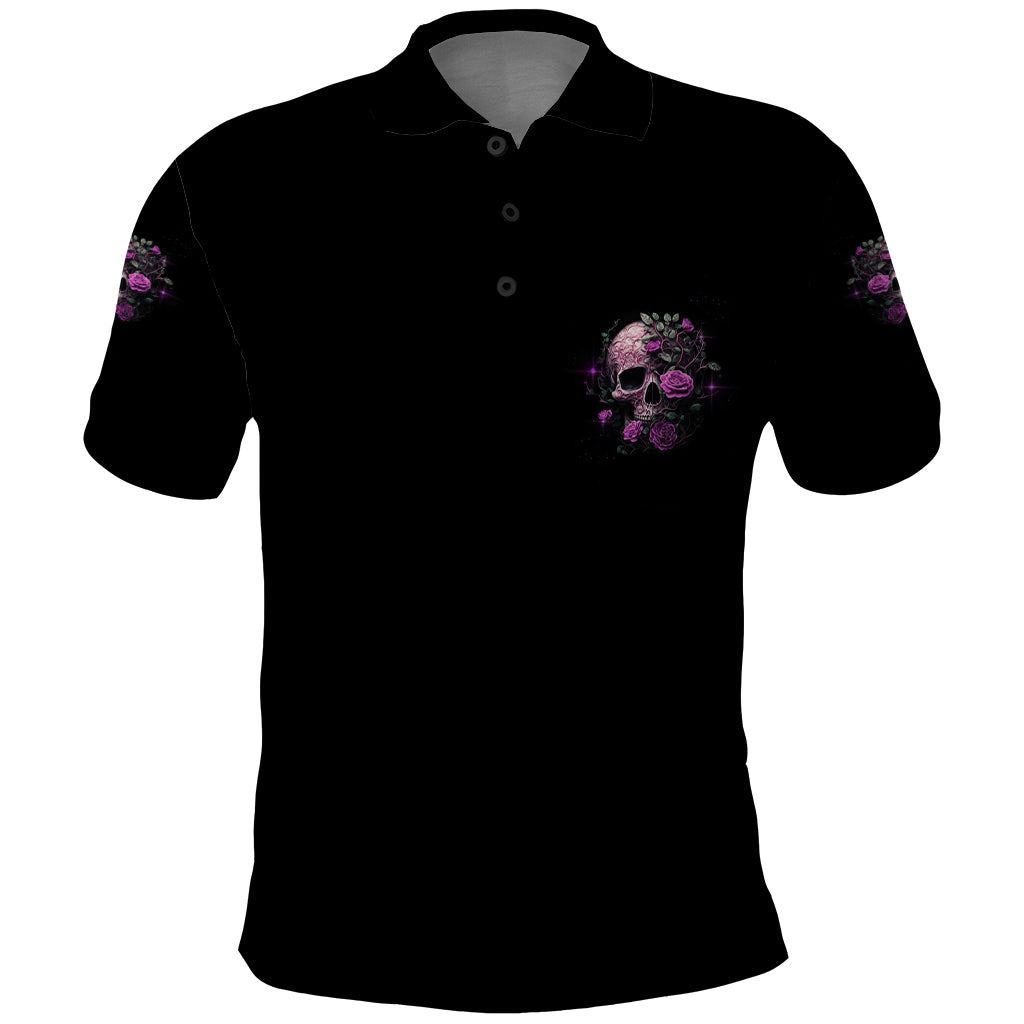 I Am The Storm Rose Polo Shirt - Wonder Print Shop