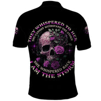 I Am The Storm Rose Polo Shirt - Wonder Print Shop