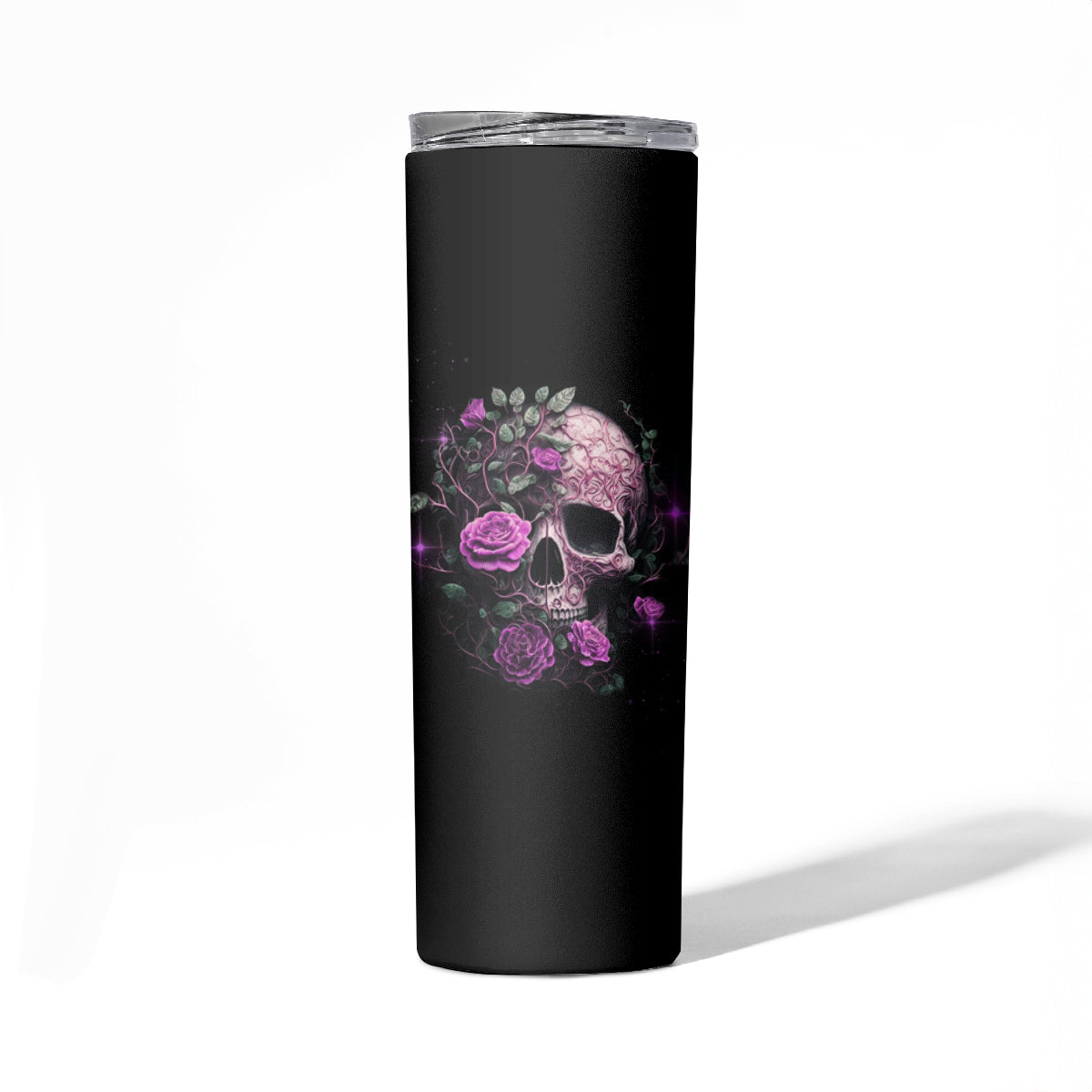 I Am The Storm Rose Skinny Tumbler - Wonder Print Shop