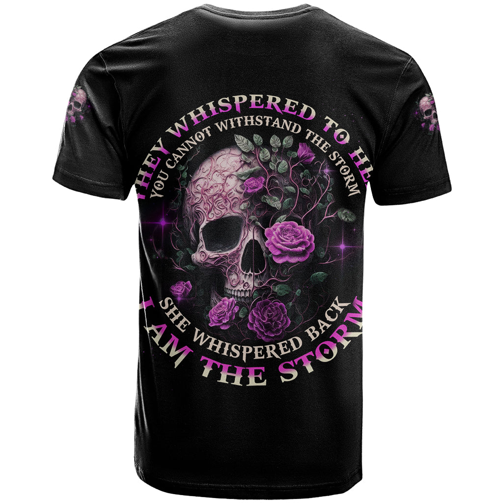 I Am The Storm Rose T Shirt - Wonder Print Shop