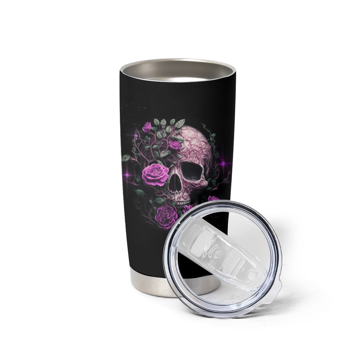 I Am The Storm Rose Tumbler Cup - Wonder Print Shop