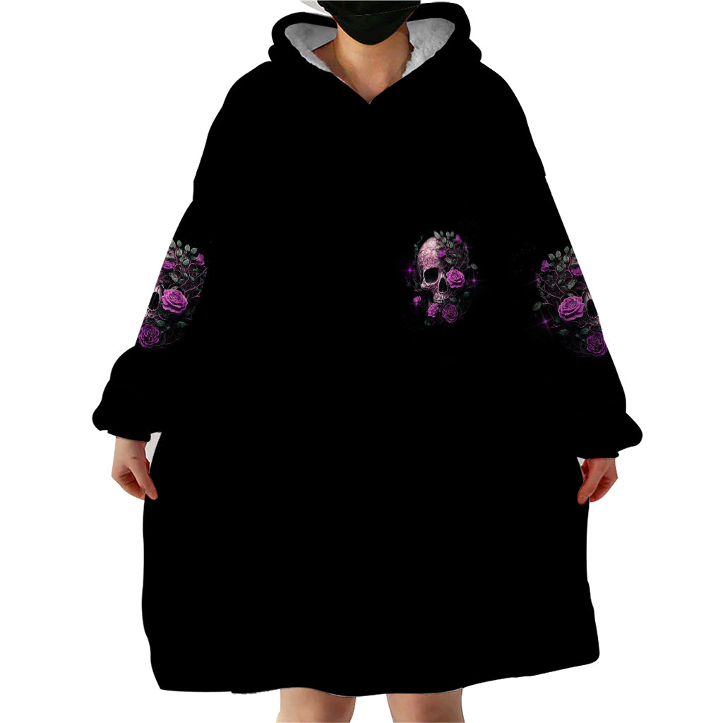 I Am The Storm Rose Wearable Blanket Hoodie - Wonder Print Shop