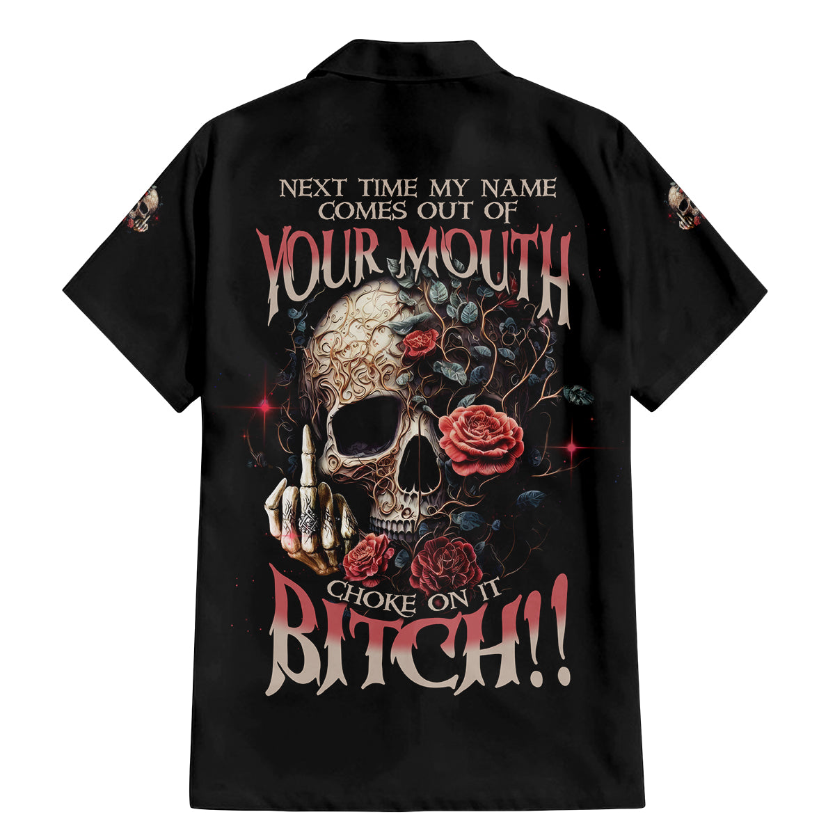 Next Time My Name Comes Out Rose Family Matching Mermaid Dress and Hawaiian Shirt - Wonder Print Shop