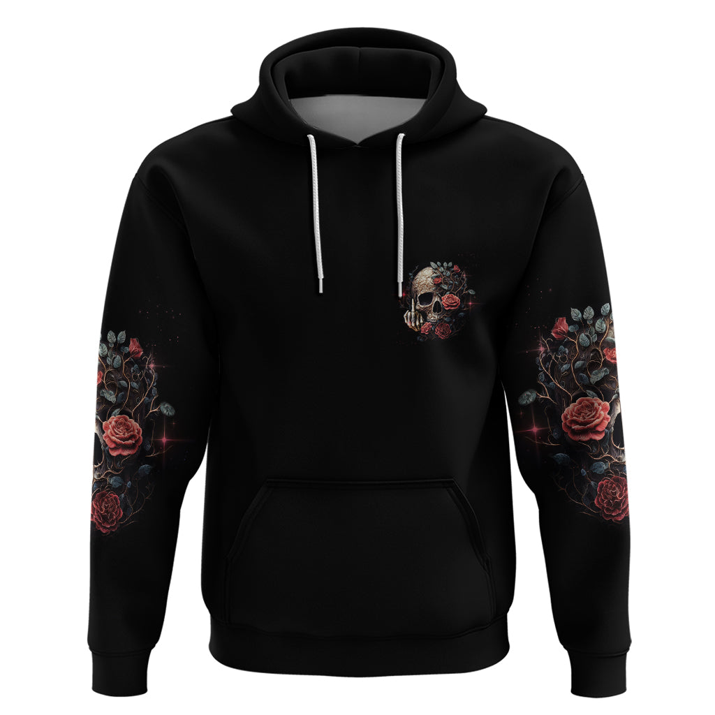 Next Time My Name Comes Out Rose Hoodie - Wonder Print Shop