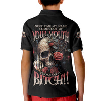 Next Time My Name Comes Out Rose Kid Polo Shirt - Wonder Print Shop
