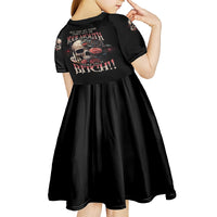 Next Time My Name Comes Out Rose Kid Short Sleeve Dress - Wonder Print Shop