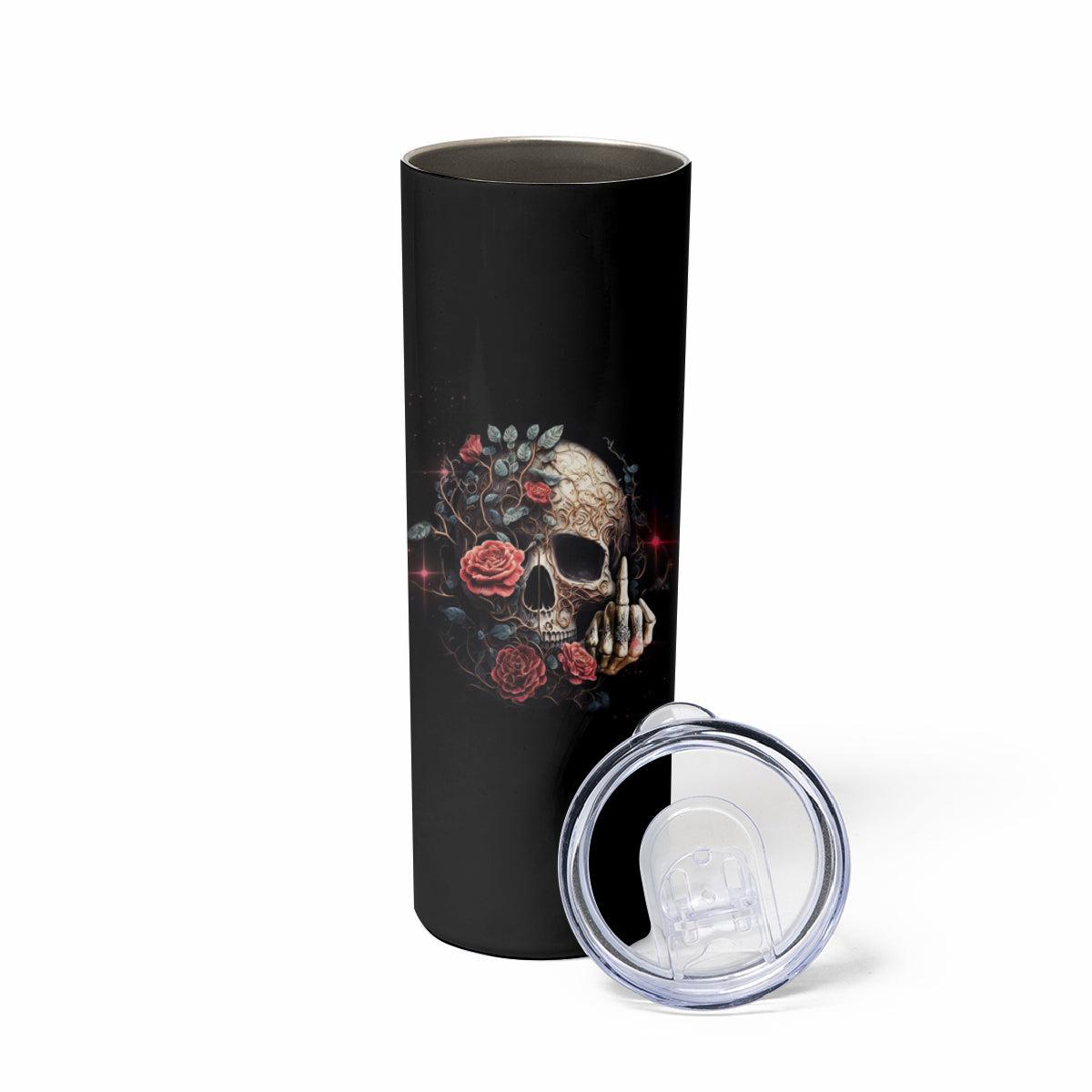 Next Time My Name Comes Out Rose Skinny Tumbler - Wonder Print Shop