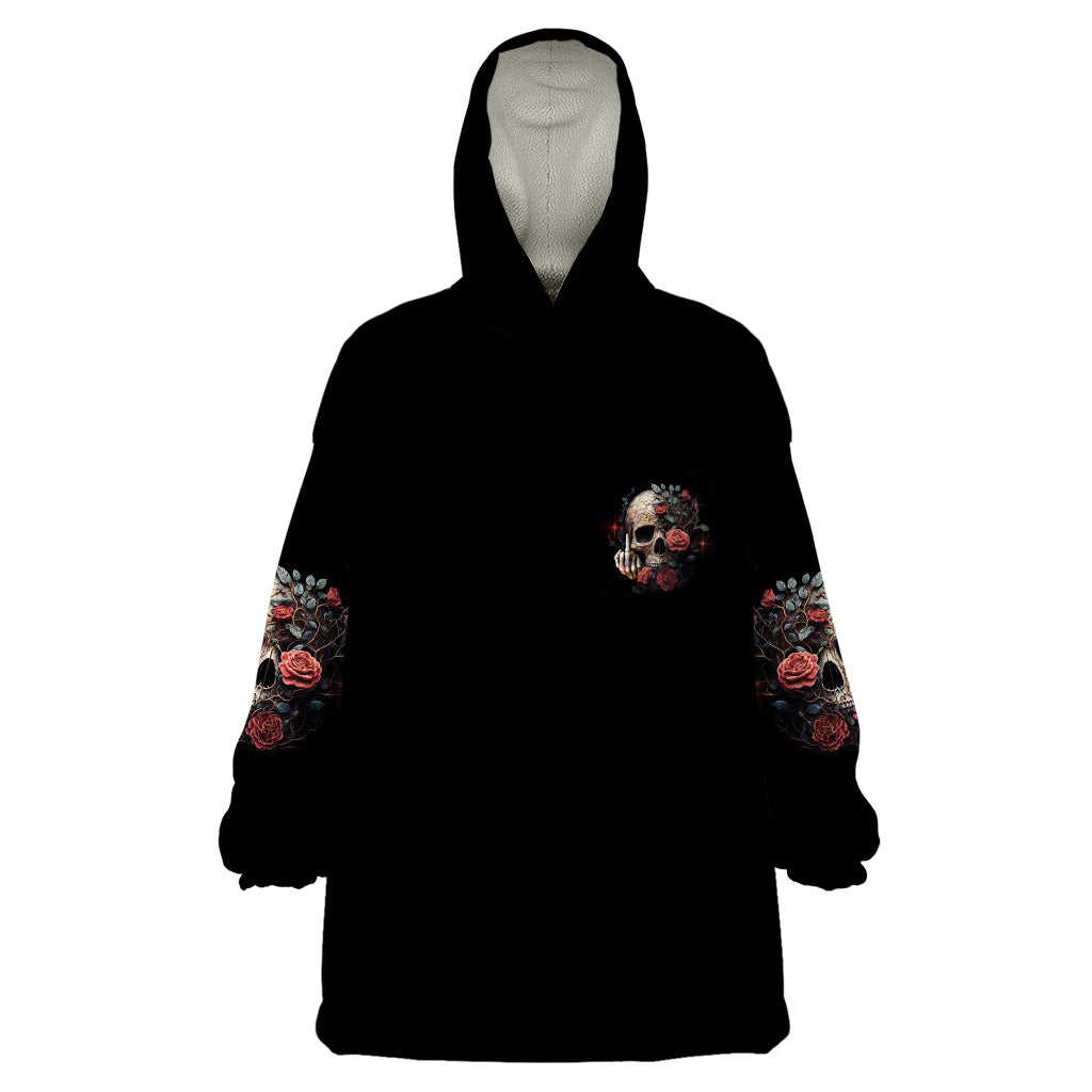 Next Time My Name Comes Out Rose Wearable Blanket Hoodie - Wonder Print Shop
