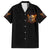 Your First Mistake Fire Skull Family Matching Summer Maxi Dress and Hawaiian Shirt - Wonder Print Shop