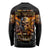 Your First Mistake Fire Skull Long Sleeve Shirt - Wonder Print Shop