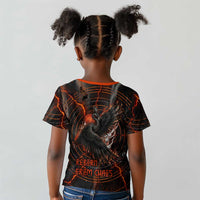 Bennu Kid T shirt Ancient Egyptian Lava Crack Texture, Phoenix Firebird and Reborn from Chaos - Wonder Print Shop