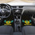 Kazakhstan National Emblem Car Mats with Black Tribal Pattern and Sun Eagle Motif