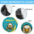 Kazakhstan National Flag Spare Tire Cover with Mangilik El Bald Eagle and Blue Tribal Pattern