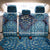 Iranian Mosaic Art Pattern Back Car Seat Cover with Persian Calligraphy and Flag Accents
