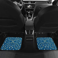 Iranian Mosaic Art Pattern Car Mats with Persian Calligraphy and Flag Accents