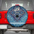 Iranian Mosaic Art Pattern Spare Tire Cover with Persian Calligraphy and Flag Accents
