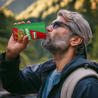 Iran National Heritage 4 in 1 Can Cooler Tumbler with Lion and Sun Emblem and Royal Coat of Arms