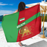 Iran National Heritage Sarong with Lion and Sun Emblem and Royal Coat of Arms