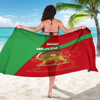 Iran National Heritage Sarong with Lion and Sun Emblem and Royal Coat of Arms