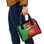 Iran National Heritage Shoulder Handbag with Lion and Sun Emblem and Royal Coat of Arms