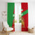 Iran National Heritage Window Curtain with Lion and Sun Emblem and Royal Coat of Arms