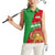 Iran National Heritage Women Sleeveless Polo Shirt with Lion and Sun Emblem and Royal Coat of Arms