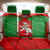 Iran National Pride Back Car Seat Cover with Bold Lion Crest and Country Silhouette