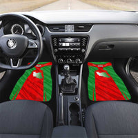Iran National Pride Car Mats with Bold Lion Crest and Country Silhouette