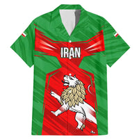 Iran National Pride Family Matching Mermaid Dress and Hawaiian Shirt with Bold Lion Crest and Country Silhouette