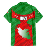 Iran National Pride Family Matching Mermaid Dress and Hawaiian Shirt with Bold Lion Crest and Country Silhouette