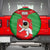 Iran National Pride Spare Tire Cover with Bold Lion Crest and Country Silhouette