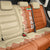 Iran Heritage Back Car Seat Cover with Traditional Pattern and Royal Emblem Design