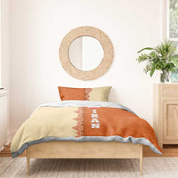 Iran Heritage Bedding Set with Traditional Pattern and Royal Emblem Design