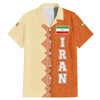 Iran Heritage Family Matching Mermaid Dress and Hawaiian Shirt with Traditional Pattern and Royal Emblem Design
