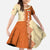 Iran Heritage Family Matching Short Sleeve Bodycon Dress and Hawaiian Shirt with Traditional Pattern and Royal Emblem Design