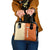 Iran Heritage Shoulder Handbag with Traditional Pattern and Royal Emblem Design