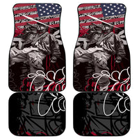 Hip Hop Graffiti Car Mats with Rapper Portrait and American Flag Street Art - Wonder Print Shop