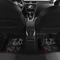 Hip Hop Graffiti Car Mats with Rapper Portrait and American Flag Street Art - Wonder Print Shop