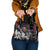 Hip Hop Graffiti Shoulder Handbag with Rapper Portrait and American Flag Street Art - Wonder Print Shop